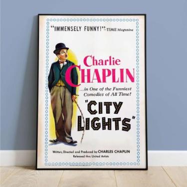 Imagem de Quadro Decorativo Chaplin - Arte Aqui, 15x20cm