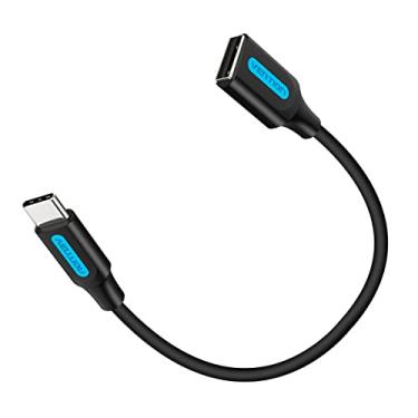 Imagem de Cabo Adaptador Tipo C OTG Pendrive Celular Notebook Vention