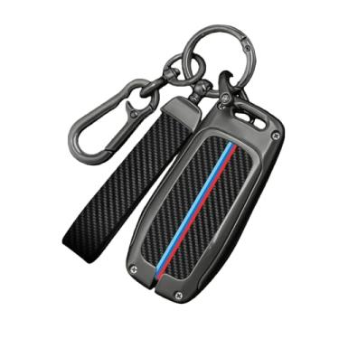 Imagem de Capa de couro para chave remota de carro, compatível com benz acesg classe glc cle cla glb gls w177 w205 w213 w222 x167 amg(StyleA1)