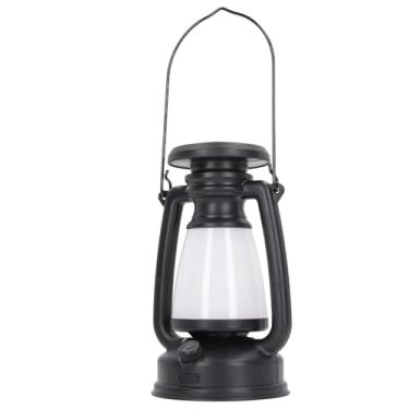 Imagem de SPYMINNPOO Lanterna LED Vintage Luz Portátil Regulável Contínua para Jardim de Acampamento Ao Ar Livre, Bateria de Lítio Recarregável - Plástico - 1 X Cabo USB, Aplicável para Jardim de Acampamento