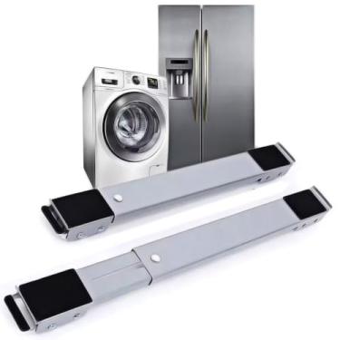 Imagem de Suporte De Base Com Rodinha Para Fogão Geladeira Máquina Lavar Lousa Base Carrinho até 200kg