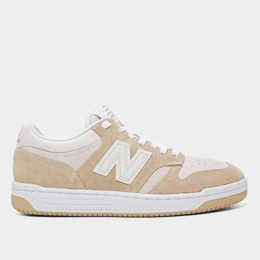 Imagem de Tênis New Balance 480 Low Masculino, Bege, 40