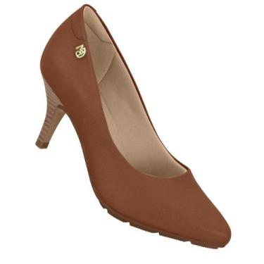 Imagem de Sapato modare 7013.566 scarpin napa feminino -, Avelã, 37