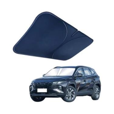 Imagem de Protetor Solar Para Para-brisa Do Carro Hyundai Tucson, Visor Dobrável