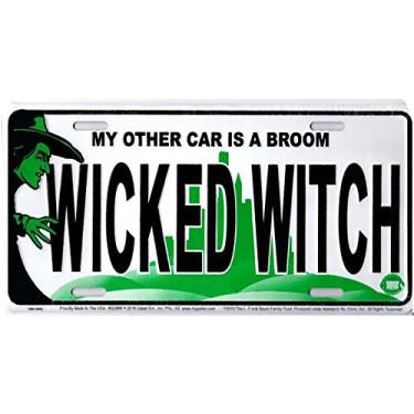 Imagem de Signs 4 Fun SLWW Wicked Witch, placa de licença