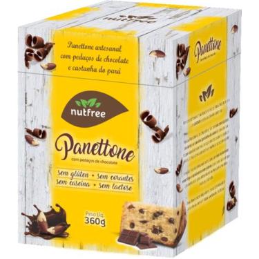 Imagem de Panettone Artesanal De Chocolate 360G - Nutfree