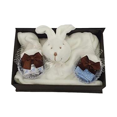 Imagem de Kit Presente Chocalho Bebê Menino