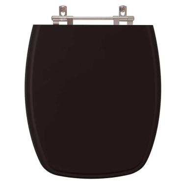 Imagem de Assento Sanitario Primula Plus Preto para vaso Fiori