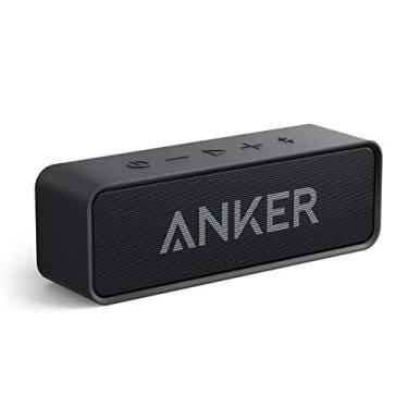 Imagem de Alto-falante Anker Soundcore Bluetooth atualizado com IPX5 à prova d'água, som estéreo, reprodução 24H, alto-falante portátil sem fio para iPhone, Samsung e mais