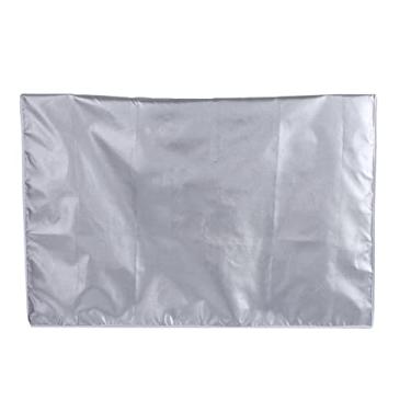 Imagem de Capa de ar condicionado capa de poliéster AC para proteção externa antipoeira anti-neve à prova d'água à prova de sol para casa prolonga a vida útil do ar condicionado de forma (3p )92*35*69))