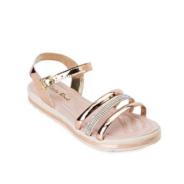 Imagem de Sandália Anabela Stilo Rosê Infantil Sr22-s8135