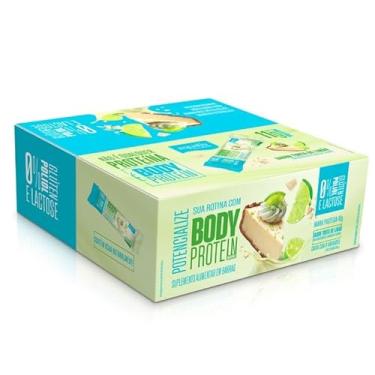 Imagem de Body Protein Barras Proteicas, 9 Unidades de 40g, 11g de Proteína, Sabor Torta de Limão Equaliv