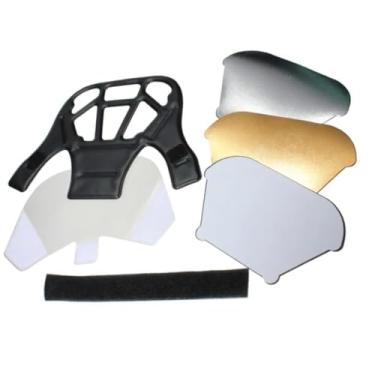 Imagem de Kit refletor de difusor de flash fotográfico refletor para Speedlight para câmeras DSLR Flashes
