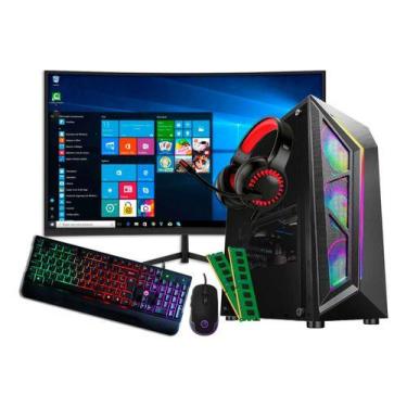 Imagem de Pc Gamer Ryzen 7 5700g 16gb Ram Ssd 480g Tela 23p Rx 580 8gb - PRIME S
