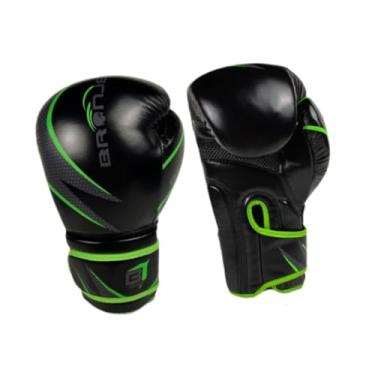 Imagem de YIJU Luvas de boxe para adultos, luvas de sparring, luvas confortáveis de couro PU para saco de pancadas, luvas de treinamento de boxe para academia em, 12 Oz