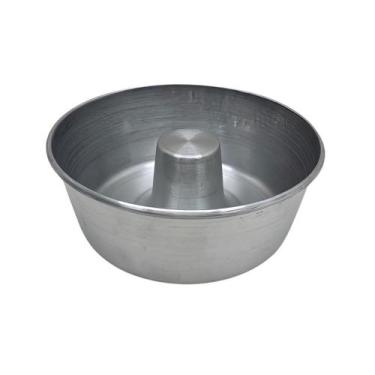 Imagem de Forma de Pudim Bolo Alumínio Resistente 22cm - Alumínio Forte de Arara