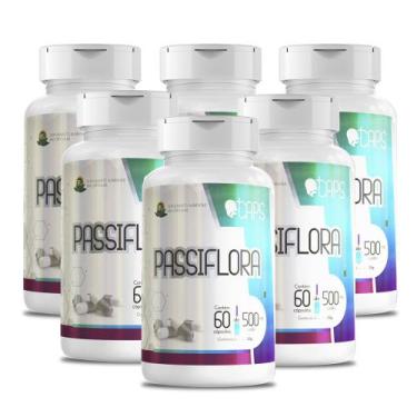 Imagem de PASSIFLORA - 500mg (60 Cápsulas) +CAPS, 6