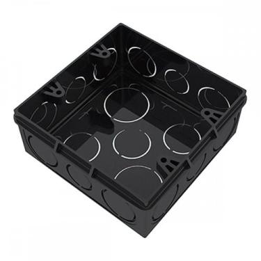 Imagem de Caixinha Luz Prt Pvc Tigre 4X4 - Kit C/12 Unidades