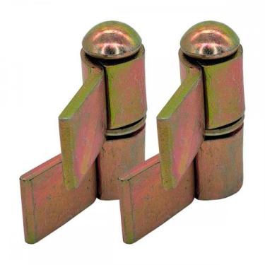 Imagem de Dobradica Gonzo Com Aba Silvana   862 X 1.1/2'' . / Kit C/ 2 Peças