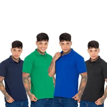 Imagem de Kit Especial 4 camisas Polo Masculinas para Todos os Momentos - Ridens