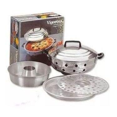 Imagem de Panela Vigorosa para Fogão, Forma De Bolo, Forma De Pizza - Alumínio V