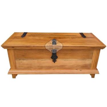 Imagem de Baú em Madeira de Demolição 120x50cm Sudeste Rústico