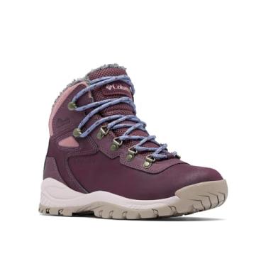Imagem de Columbia Newton Ridge Tênis feminino impermeável Omni-Heat II para caminhada, Moonvista/Vapor, 42