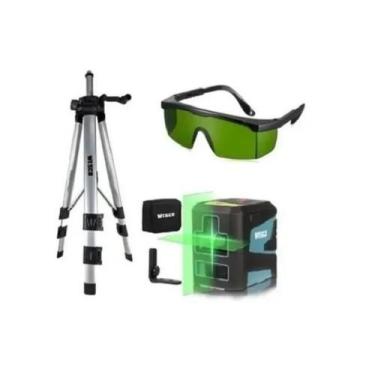 Imagem de Nível Laser Ws8915k + Tripé + Óculos + Suporte + Bolsa Wesco