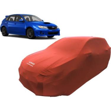 Imagem de Capa Tecido Proteção Carro Subaru Impreza Hatch Luxo - Mz, Vermelha