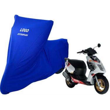 Imagem de Capa De Cobrir Moto Aprilia Sonic Proteção Extrema - Mz, Azul