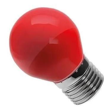 Imagem de Luminatti - Lâmpada Bolinha Led G45 6W Bivolt E27 - VERMELHA
