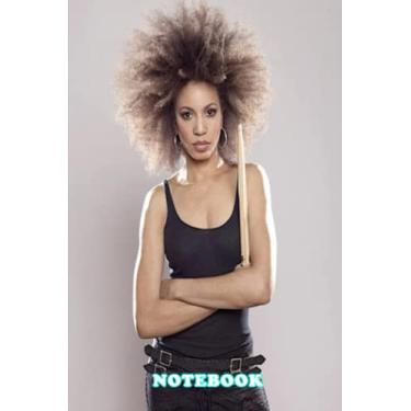 Imagem de Notebook : Cindy Blackman Santana Rock band Notebook 100 pages | Collage Lined Pages Journal | Thankgiving Notebook | Diary For Students, Teens, and Kids #115