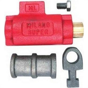 Imagem de Cadeado Porta Aco Milano Tetra Automatico Brasilia