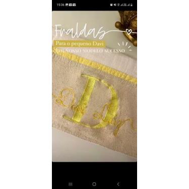 Imagem de Fralda bordada - Cremer