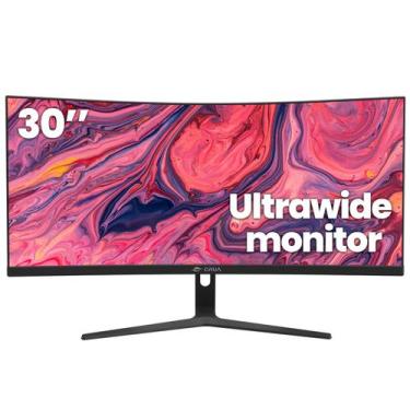 Imagem de Monitor Curvo Ultrawide CRUA de 30 Polegadas - WFHD 100Hz 1500R