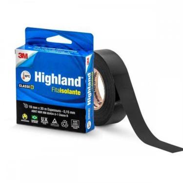 Imagem de Fita Isolante 3M Highland 20M X 19Mm Hb004171797