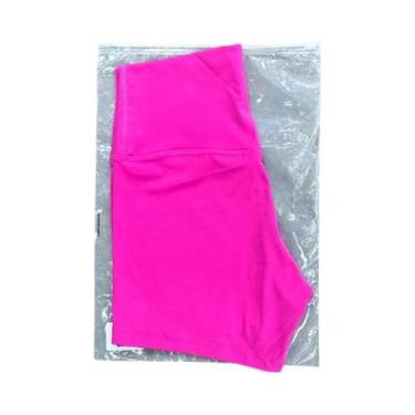 Imagem de Shorts de Yoga Feminino de Cintura Alta - Slim Fit, Levanta Bumbum, Ac