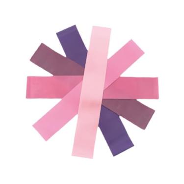 Imagem de menolana 5pcs Exercício Bandas de resistência exercícios Bandas de exercícios, bandas portáteis de loop elástico multifuncional portátil para a academia em