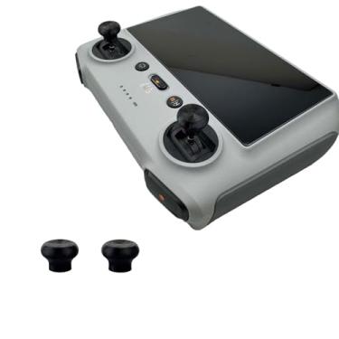 Imagem de 1 par de extensões de joystick de polegar de borracha macia universal para controle remoto DJI FLIP/AIR3S/NEO/Mavic/Air/Mini/Avata, acessórios de TPU impressos em 3D (compatível com drone DJI Consumer