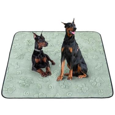 Imagem de LOOBANI Tapetes Higiênicos Laváveis Para Cães: Superabsorventes Reutilizáveis De 72" X 72", Extra Grandes, À Prova D'Água E Vazamentos, Treinamento Penico, Cercadinho, Caixa, Chão Cama