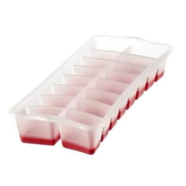 Imagem de Forma de Gelo Silicone Flexível 16 Cubos Plástico - Sanremo