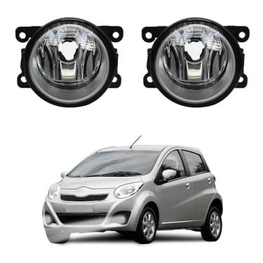 Imagem de Par Farol de Milha para JAC J2 2012 a 2016 Farolete Auxiliar Neblina