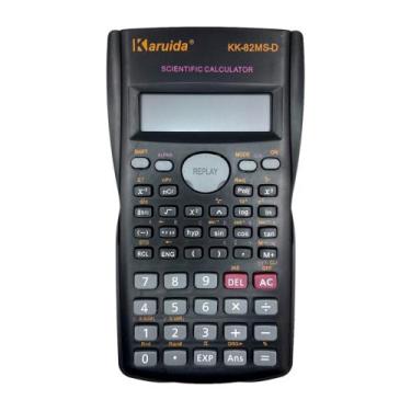 Imagem de Calculadora Científica Karuida 240 Funções + Tampa KK-82MS-D - Sunoro