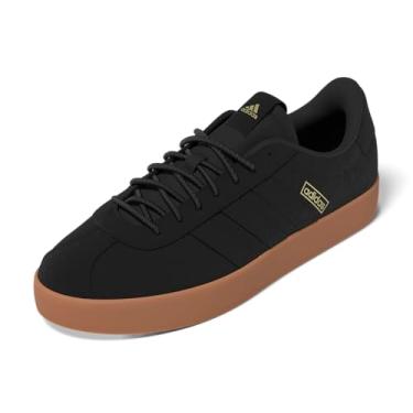 Imagem de adidas Tênis masculino Vl Court 3.0, Preto/dourado metálico/chiclete, 44