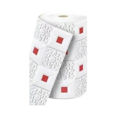 Imagem de 70cm X 5m 3D Estéreo Autoadesivo À Prova D'água Adesivos De Parede Dec