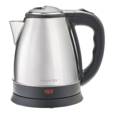 Imagem de CHALEIRA ELETRICA AGRATTO 1,8L PRATIC INOX MOD. Ce-02 220V