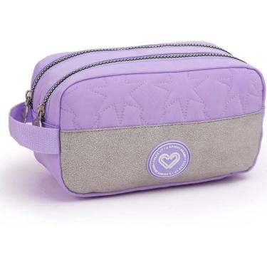 Imagem de Estojo Duplo Color Up Estrela Feminino Juvenil Escolar