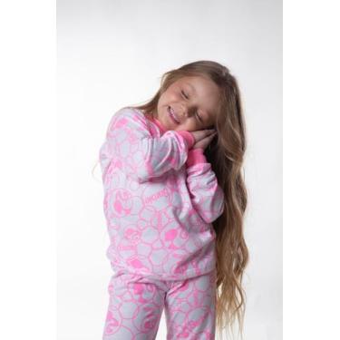 Imagem de Pijama Infantil Glamour Barbie Longo Dunabella - dunabella clothing, 1