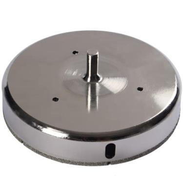 Imagem de Drilax 15 cm Peças de broca de diamante com orifício de serra, vidro, tanques de peixe, mármore, bancada de granito, cerâmica, porcelana, pedaços de núcleo revestidos de cozinha faça você mesmo, banheiro, chuveiro, instalação de torneira