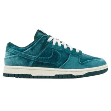 Imagem de Nike Tênis feminino Dunk Low, Veludo verde, 36